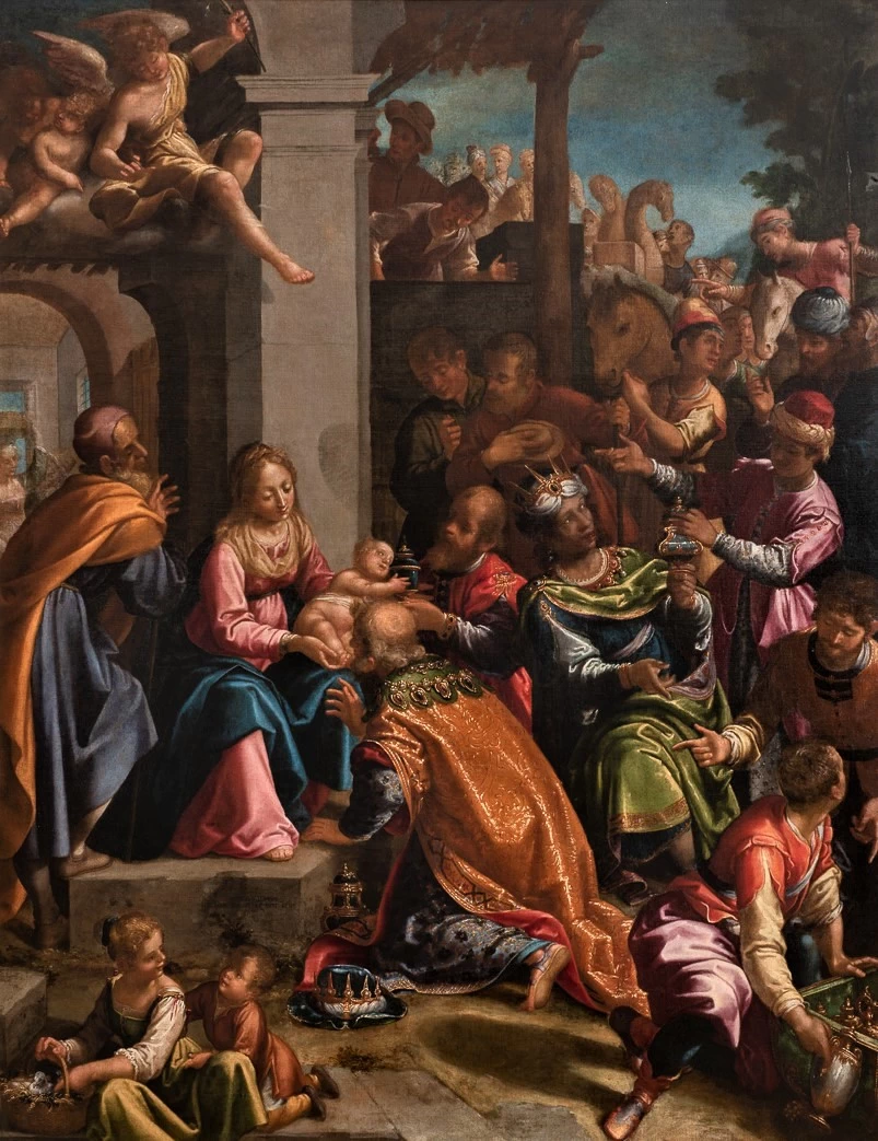 Aurelio Lomi - Adorazione dei Magi, Galleria Sabauda, Torino